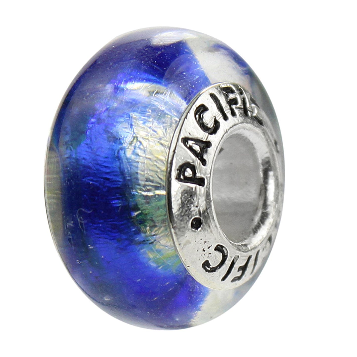 925 Sterling Silver Murano Glass Bead - Baby Baluga