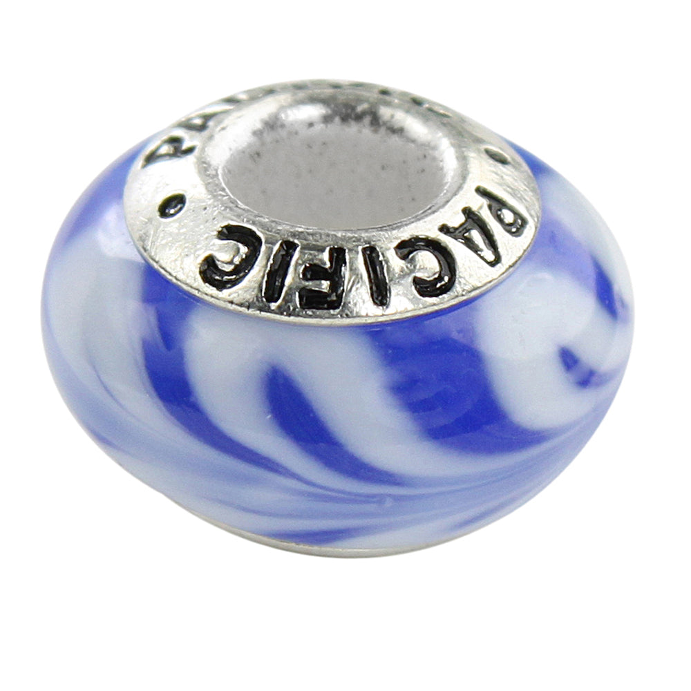 925 Sterling Silver Murano Glass Bead - Chillin' Out