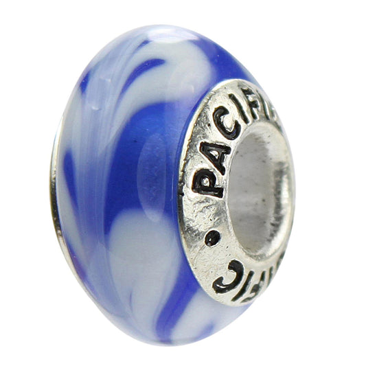925 Sterling Silver Murano Glass Bead - Chillin' Out