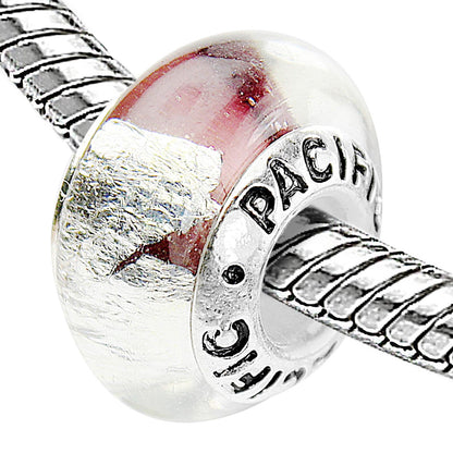 925 Sterling Silver Murano Glass Bead - Livin' It Up