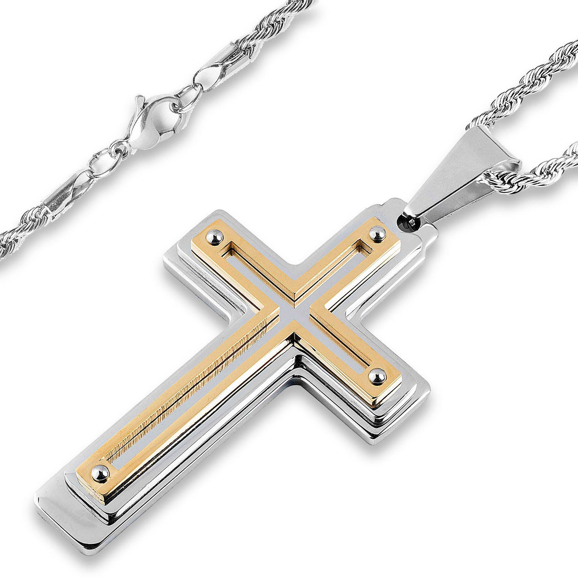 Stainless Steel/Gold