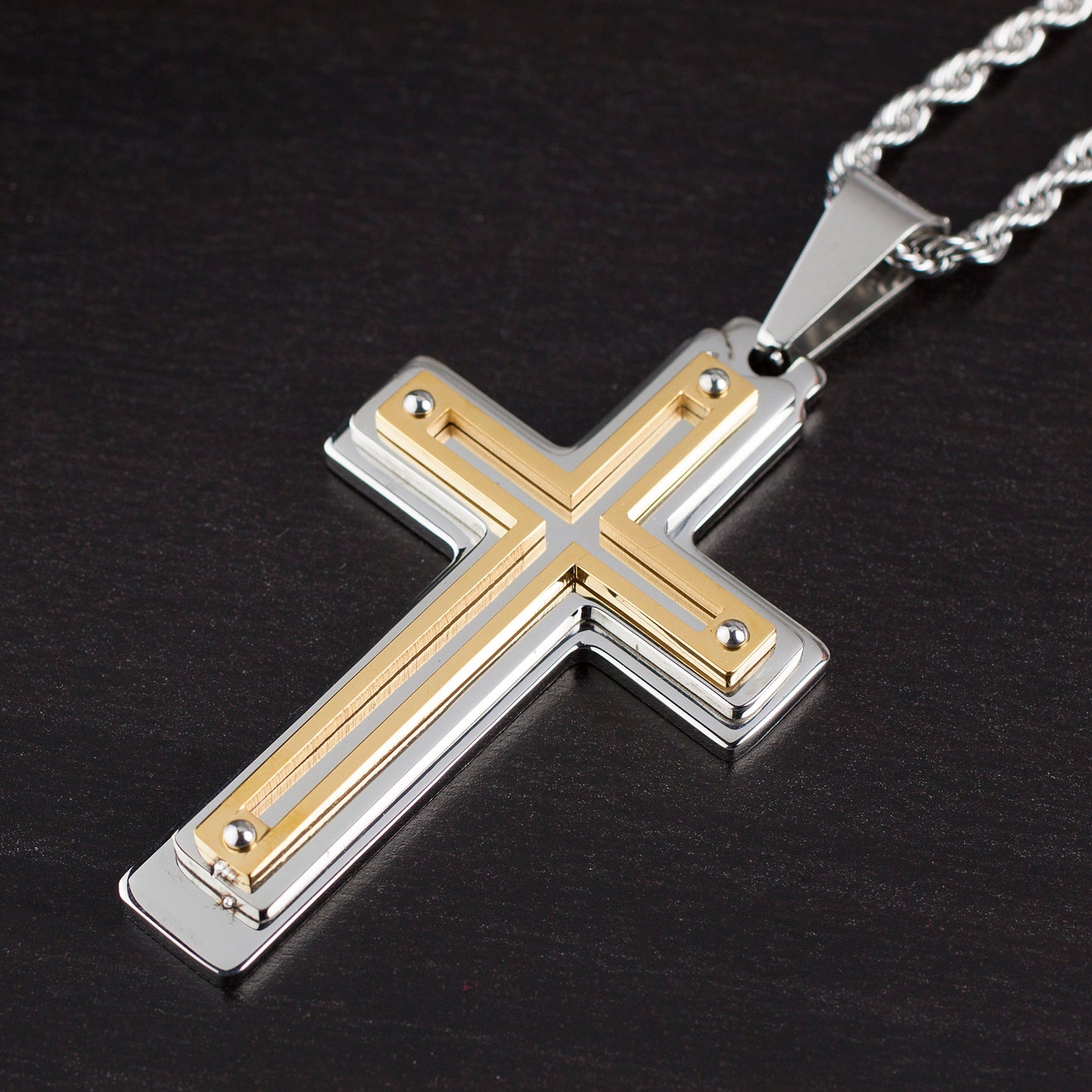 Stainless Steel/Gold