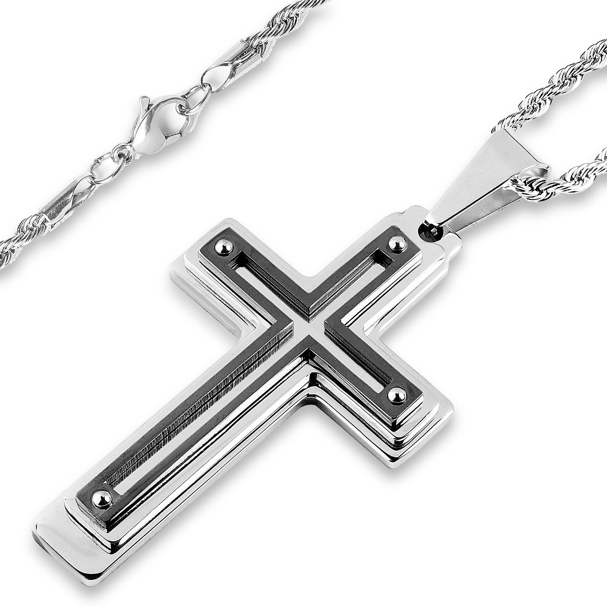 Stainless Steel/Black