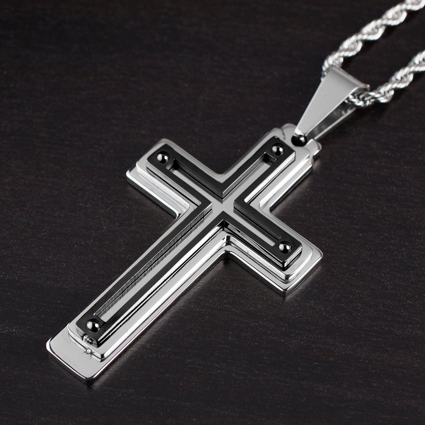Stainless Steel/Black
