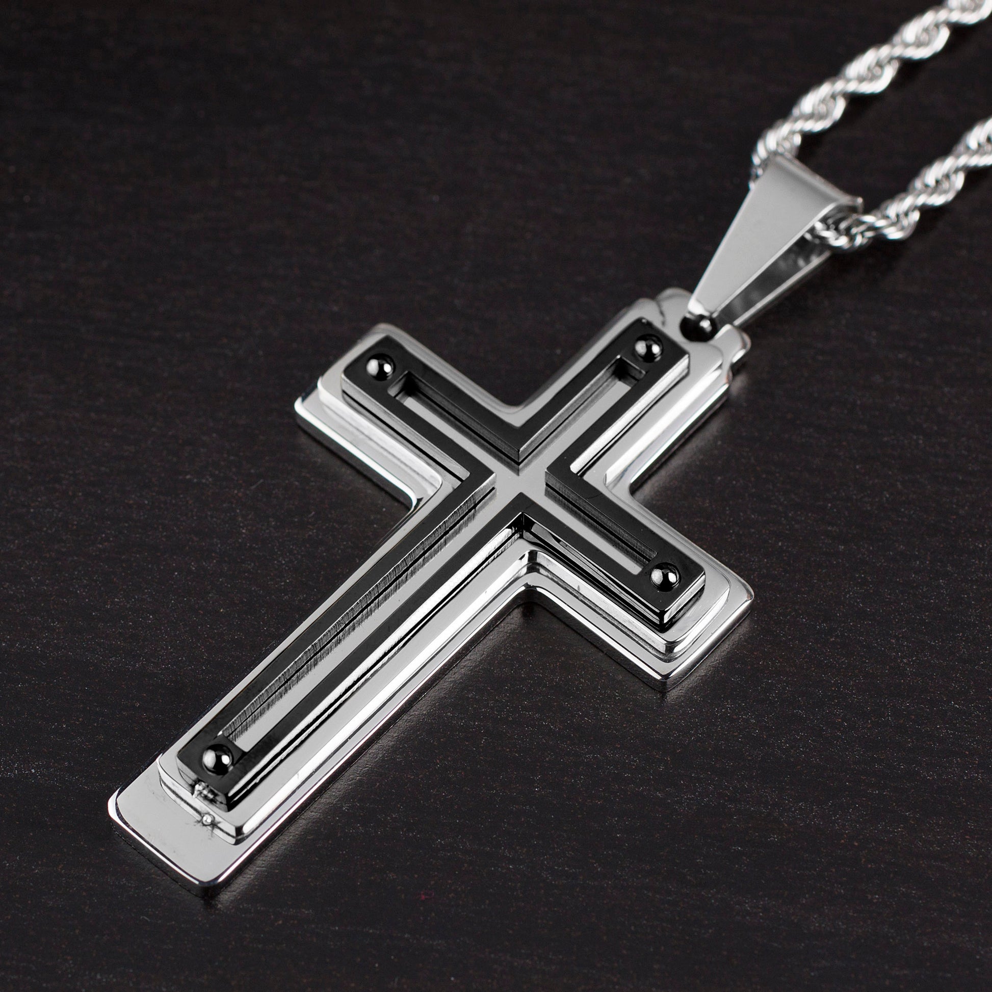 Stainless Steel/Black