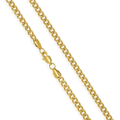 Crucible Los Angeles 5mm Stainless Steel Rounded Curb Chain 24 Inches